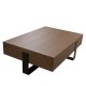 Τραπεζάκι Σαλονιού Ligno 120x80x45
